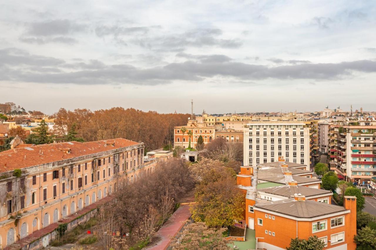 Trastevere Modern Terraced Apt Roma Eksteriør bilde